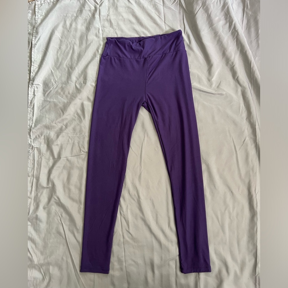 Lularoe purple leggings